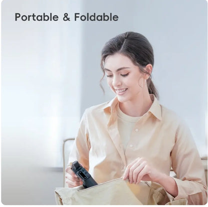 hohem iSteady X3 SE Gimbal Stabilizer for iPhone, Smartphone Foldable Gimbal with Detachable Remote Control, Portable Foldable 3-Axis Phone Gimbal for Android & iPhone17 series, Ideal for Travel Vlogging